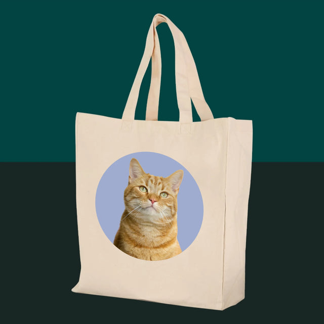 Fotografie Si Semnătură: Pisicul Tău - Sacoșă De Pânză