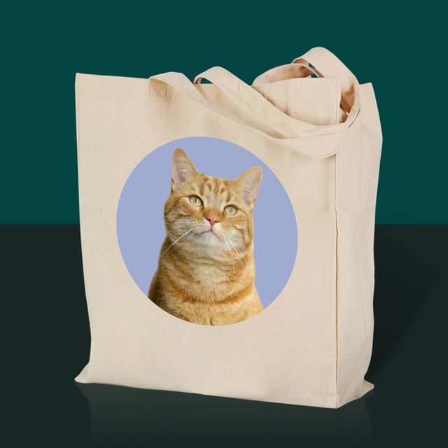 Fotografie Si Semnătură: Pisicul Tău - Sacoșă De Pânză