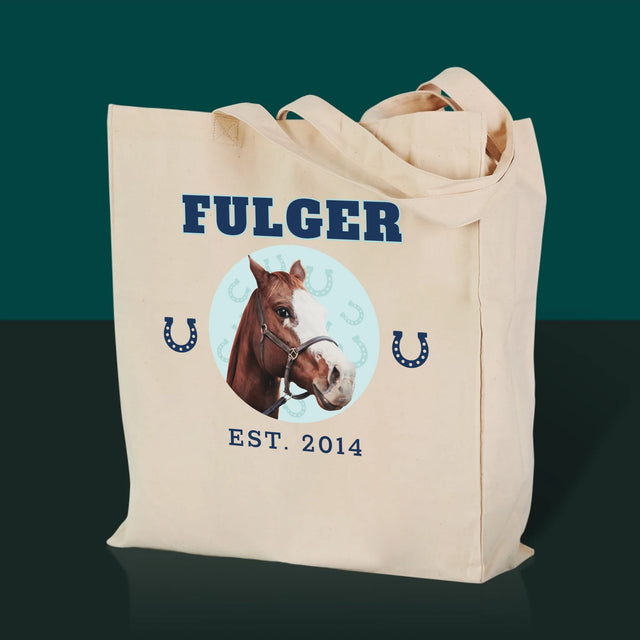 Personajul Tău: Calul Tău Varsity - Sacoșă De Pânză