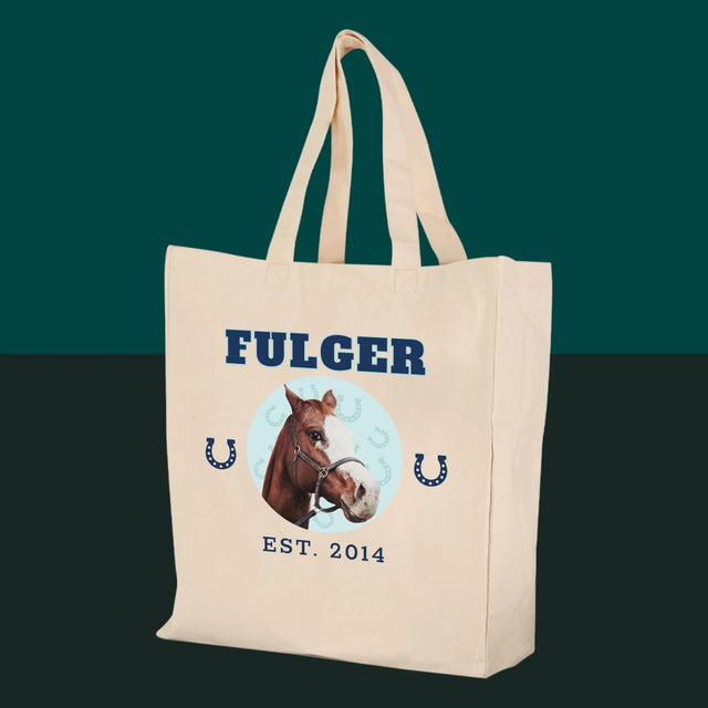 Personajul Tău: Calul Tău Varsity - Sacoșă De Pânză