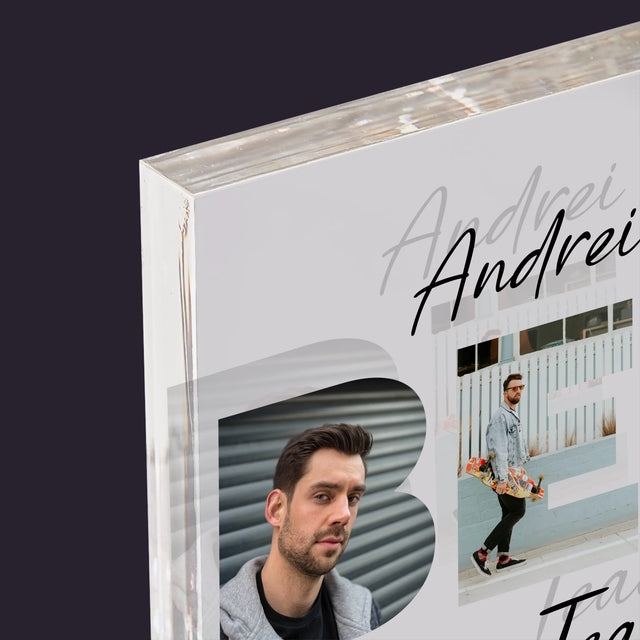 Cuvânt Din Fotografii: Best Teacher - Bloc Acrilic