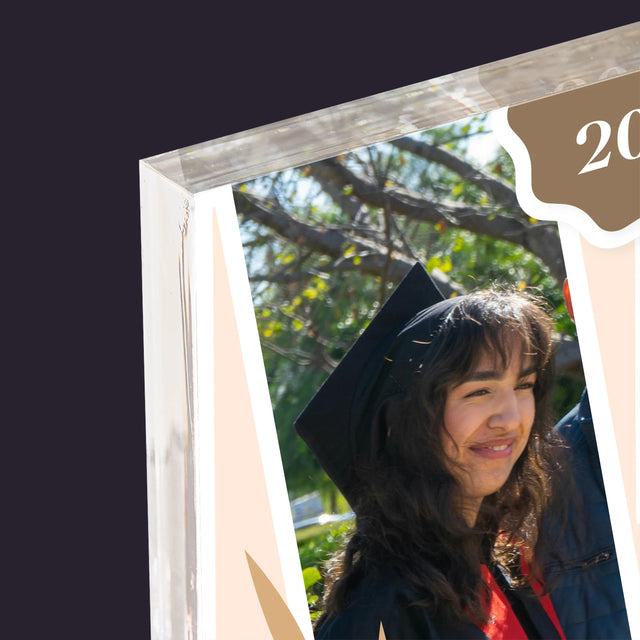 Colaj De Fotografii: Dna Magistră - Bloc Acrilic