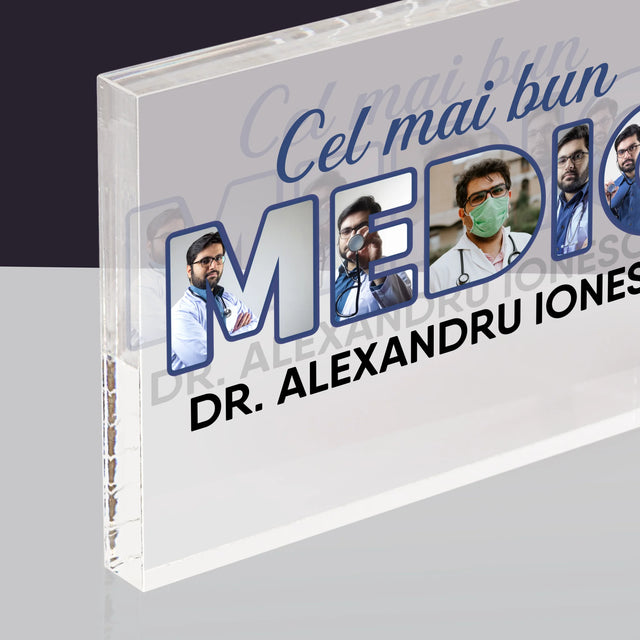 Cuvânt Din Fotografii: Cel Mai Bun Medic - Bloc Acrilic