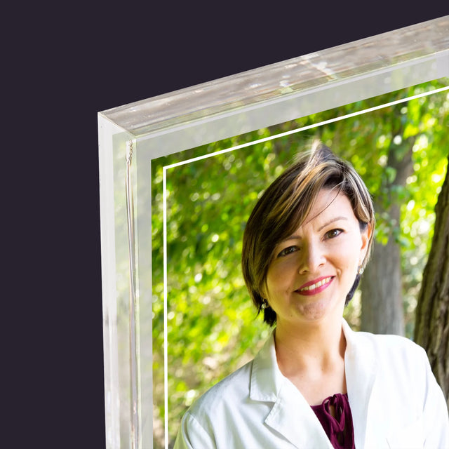 Fotografie Si Semnătură: Doctore Vă Mulțumesc - Bloc Acrilic