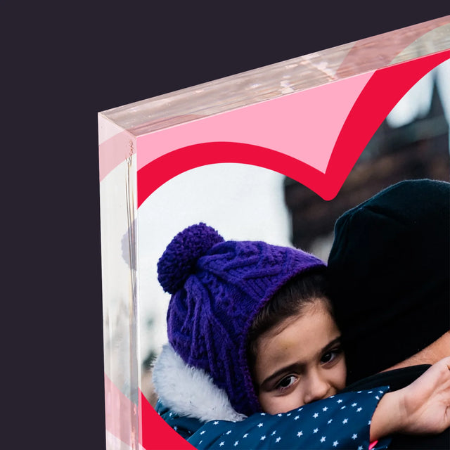 Fotografie Si Semnătură: Sf. Valentin Pentru Tată - Bloc Acrilic