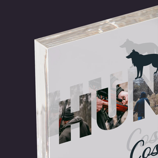 Cuvânt Din Fotografii: Hunter - Bloc Acrilic