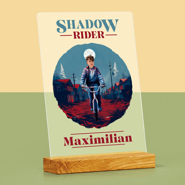Personajul Tău: Shadow Rider - Imprimare Pe Sticlă Acrilică (Verticală)