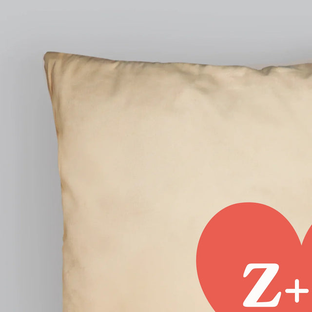 Monogramă: Inițiale Inimă Cu Săgeată - Pernă (Cu Fotografie)