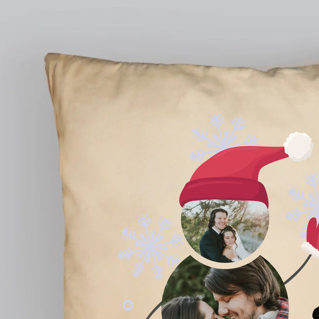 Formă Din Fotografii: Baba De Zăpadă - Pernă (Cu Fotografie)