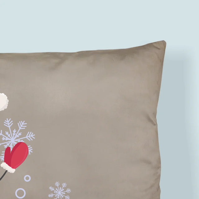 Formă Din Fotografii: Baba De Zăpadă - Pernă (Cu Fotografie)