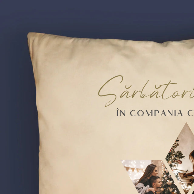 Colaj De Fotografii: Sărbători Frumoase Steaua - Pernă (Cu Fotografie)