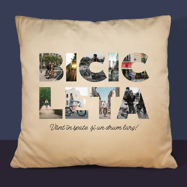 Cuvânt Din Fotografii: Bicikleta - Pernă (Cu Fotografie)