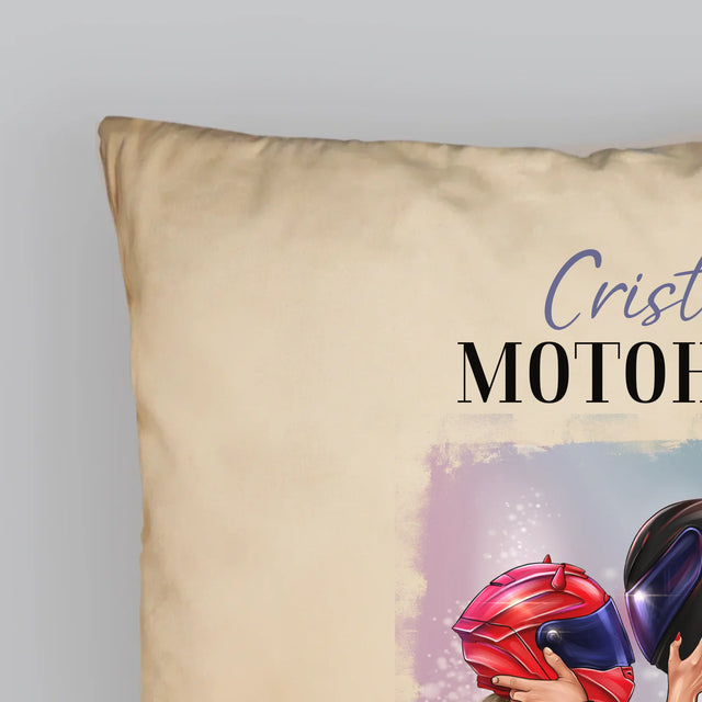 Creator De Personaj: Motoholic - Pernă (Cu Fotografie)