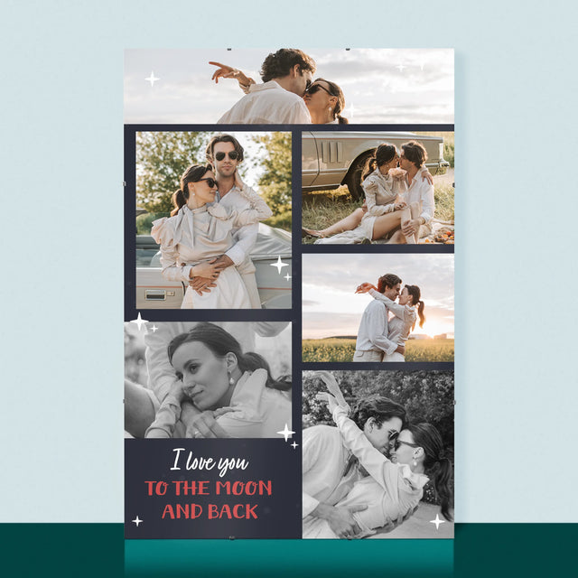 Colaj De Fotografii: To The Moon And Back - Poster