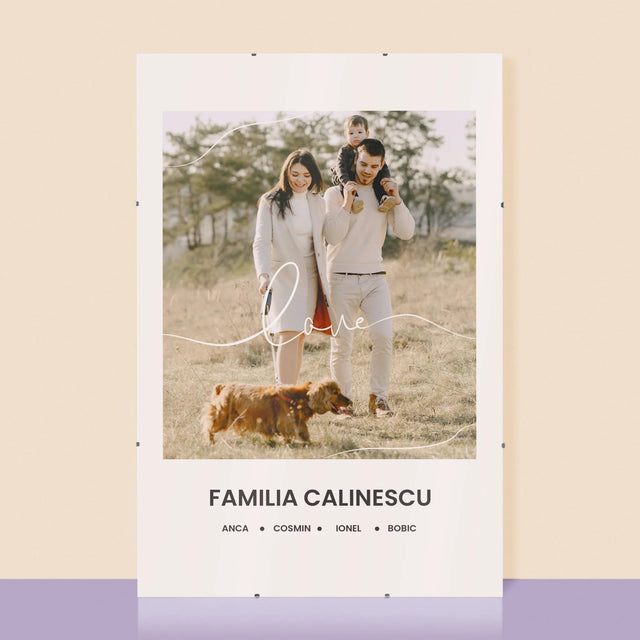 Fotografie Si Semnătură: Love Familia - Poster