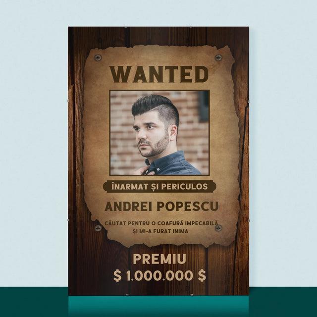 Fotografie Si Semnătură: Persoană Dată In Căutare - Poster