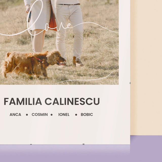 Fotografie Si Semnătură: Love Familia - Poster