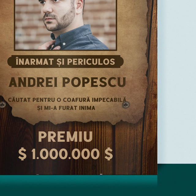 Fotografie Si Semnătură: Persoană Dată In Căutare - Poster