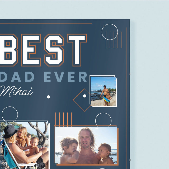 Colaj De Fotografii: Best Dad Ever - Poster
