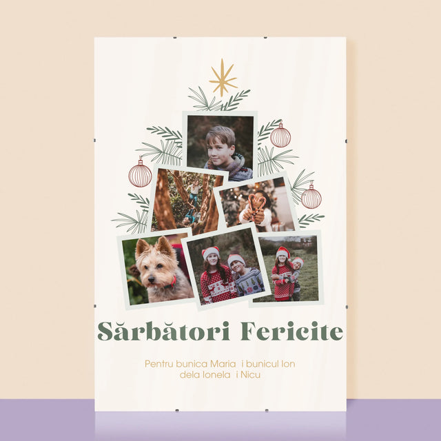 Colaj De Fotografii: Brad - Poster