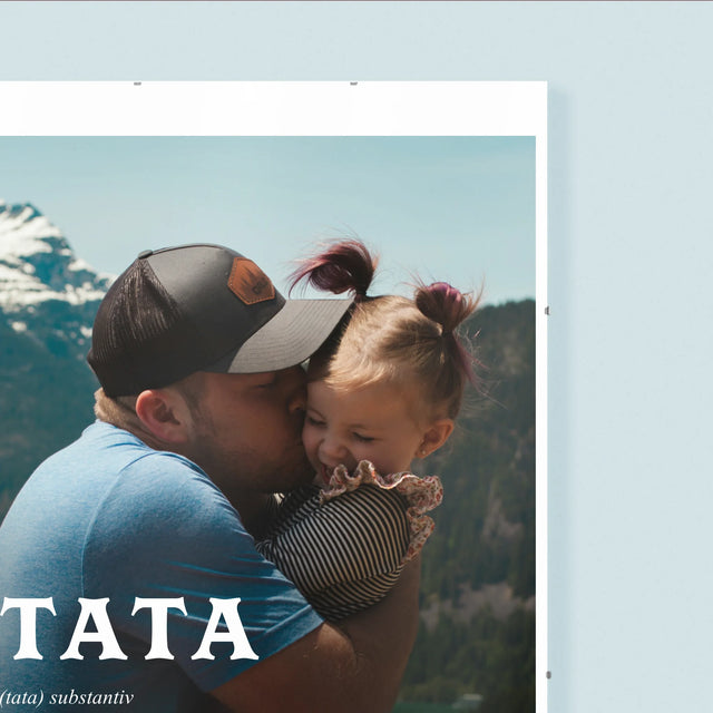 Fotografie Si Semnătură: Definiția Tată - Poster