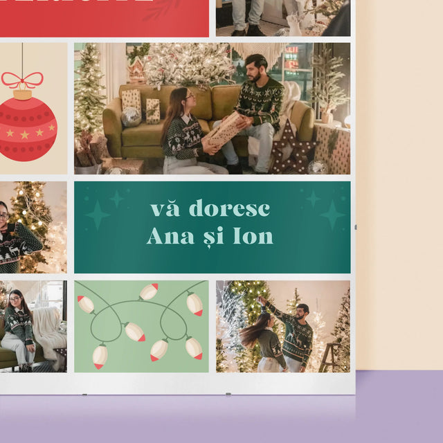 Colaj De Fotografii: Fotografii De Sărbători - Poster