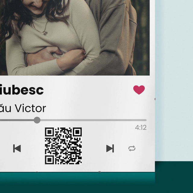 Fotografie Si Semnătură: Spotify Cu Cod Qr - Poster