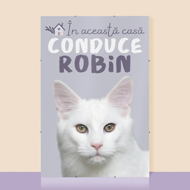 Fotografie Si Semnătură: În Această Casă Conduce Animalul - Poster