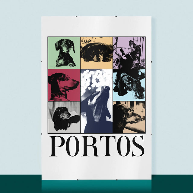 Colaj De Fotografii: Cățeluș Ca Taylor - Poster