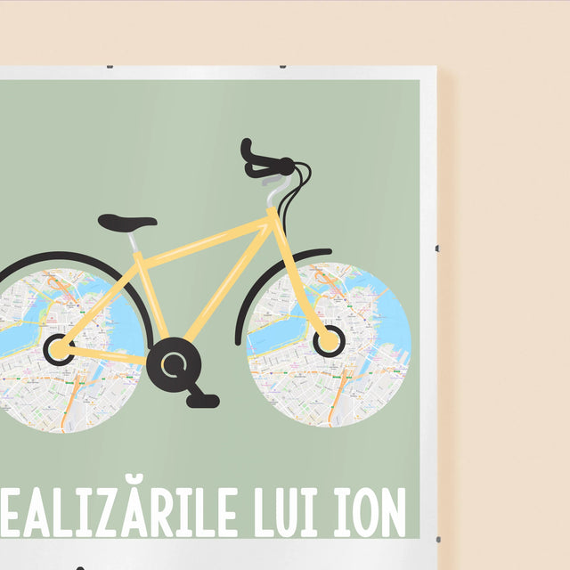 Harta Oraș: Realizările Biciclistului - Poster