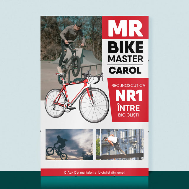 Copertă Derevistă: Mr Bike Master - Poster