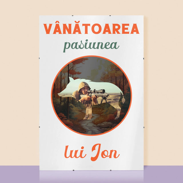 Fotografie Si Semnătură: Pasiune De Vânătoare - Poster