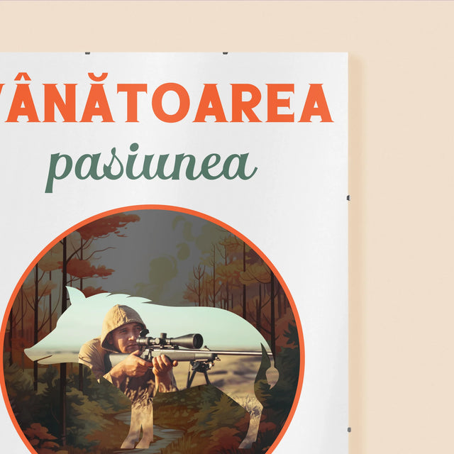 Fotografie Si Semnătură: Pasiune De Vânătoare - Poster