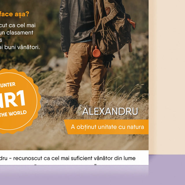 Copertă Derevistă: Best Hunter - Poster