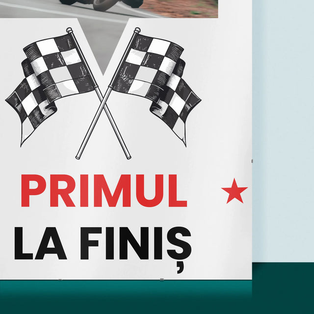 Fotografie Si Semnătură: Primul La Finiș - Poster