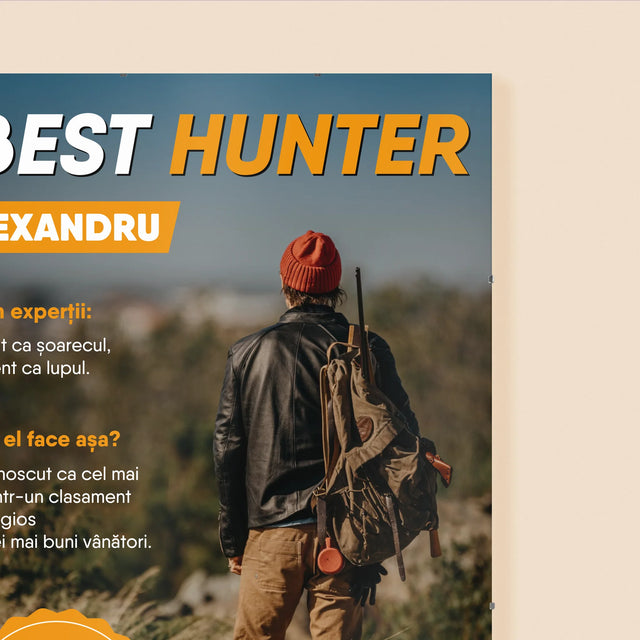 Copertă Derevistă: Best Hunter - Poster