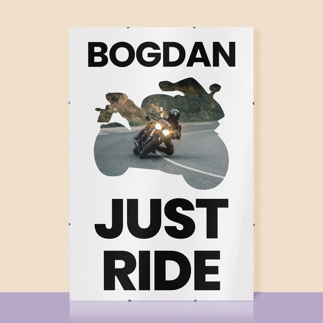 Formă Din Fotografii: Just Ride - Poster