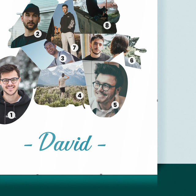 Formă Din Fotografii: Motociclist Excelent - Poster