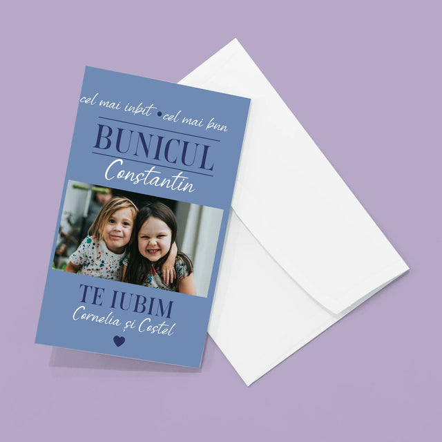 Colaj De Fotografii: Iubitul Bunic - Set Mare Fotografii Pliante