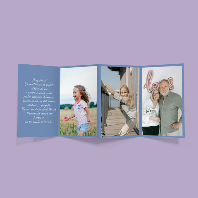 Colaj De Fotografii: Iubitul Bunic - Set Mare Fotografii Pliante