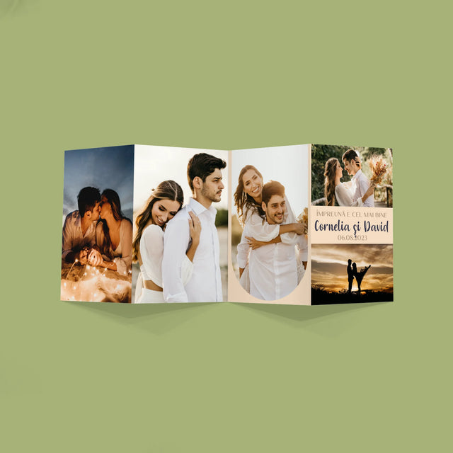 Colaj De Fotografii: Împreună E Cel Mai Bine - Set Mare Fotografii Pliante