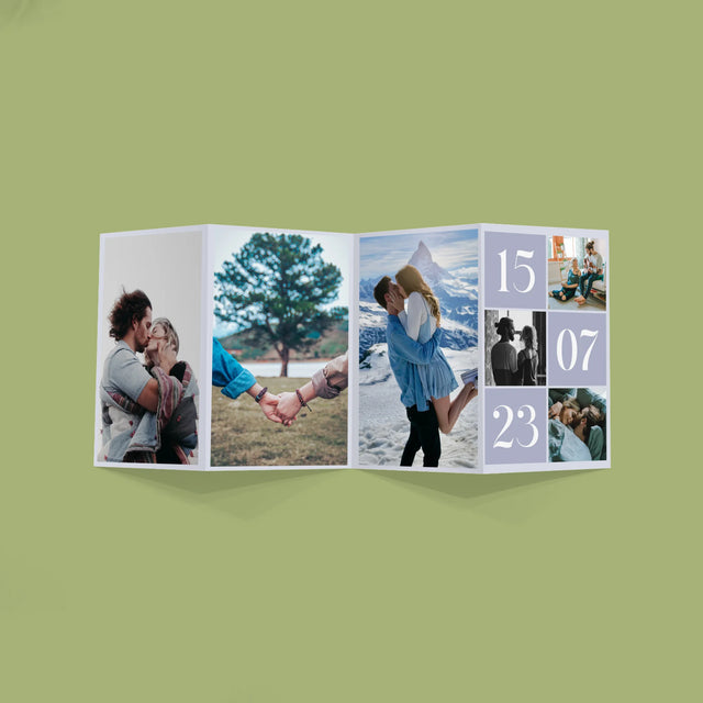 Colaj De Fotografii: Cele Mai Bune Momente - Set Mare Fotografii Pliante