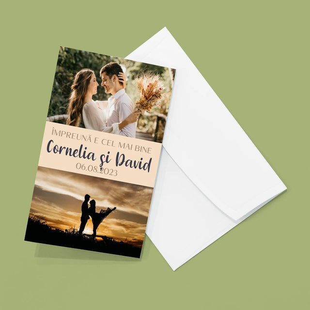 Colaj De Fotografii: Împreună E Cel Mai Bine - Set Mare Fotografii Pliante