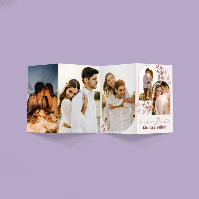 Colaj De Fotografii: În Ziua Nunții - Set Mare Fotografii Pliante