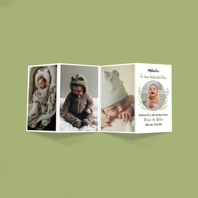 Fotografie Si Semnătură: Cu Prilejul Sfântului Botez - Set Mare Fotografii Pliante