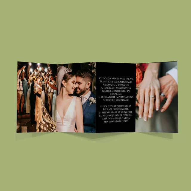 Fotografie Si Semnătură: Urări Fotografie De Nuntă - Set Mare Fotografii Pliante