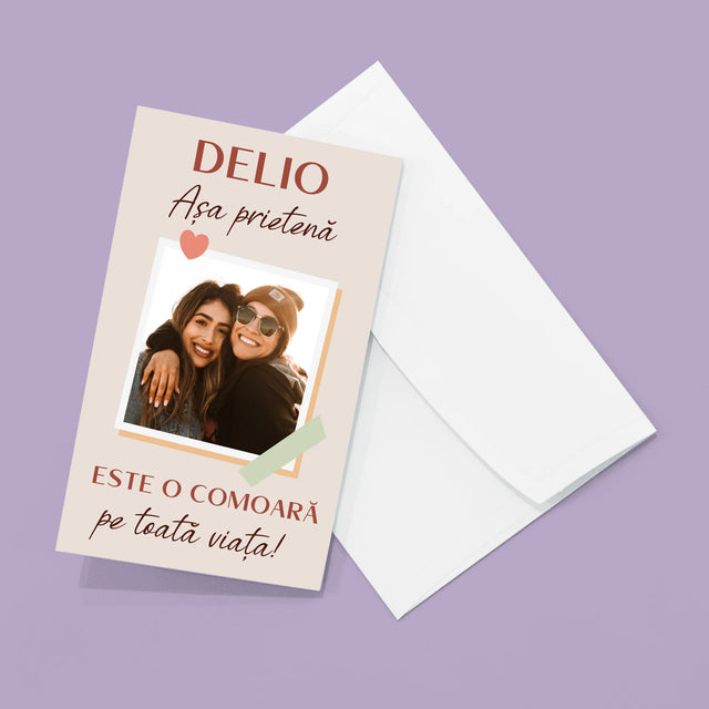 Colaj De Fotografii: Prietena E O Comoară - Set Mare Fotografii Pliante