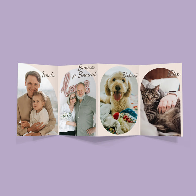 Fotografie Si Semnătură: Fotografia Familiei - Set Mare Fotografii Pliante