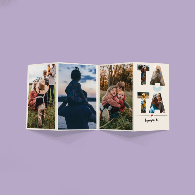 Cuvânt Din Fotografii: Tată Din Fotografiile Tale - Set Mare Fotografii Pliante