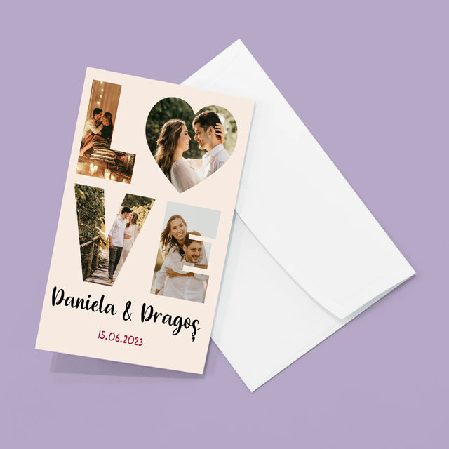 Cuvânt Din Fotografii: Love Din Fotografiile Tale - Set Mare Fotografii Pliante